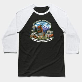 Outdoors hiking dad Baseball T-Shirt